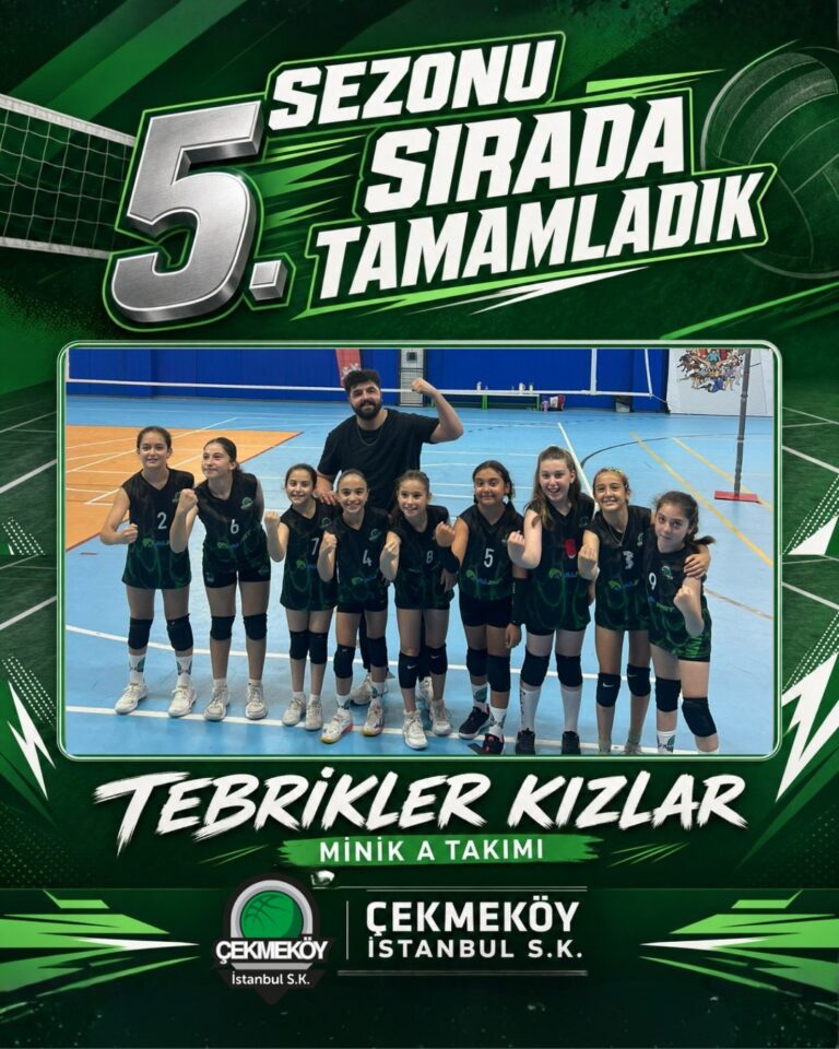 Minik A Takımımız Sezonu Anadolu Yakası’nda 5. Sırada Tamamladı